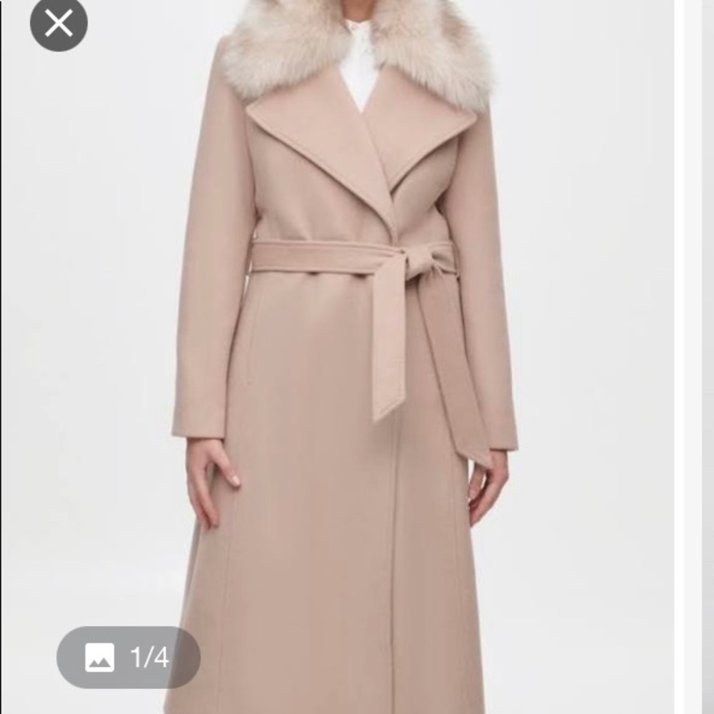Karl Lagerfeld Paris Wool Coat